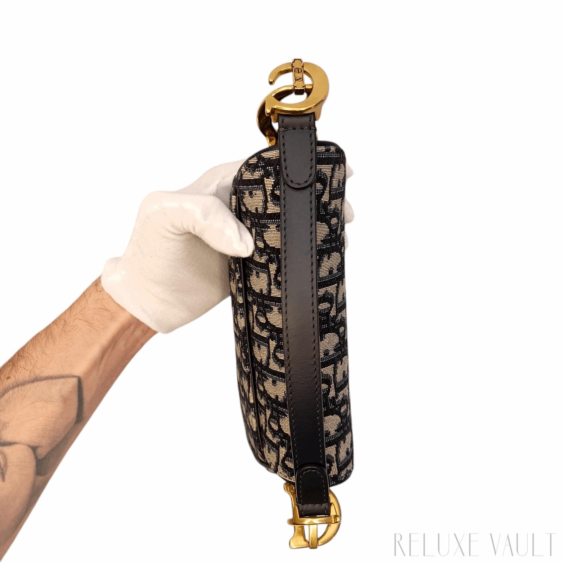 Mini Saddle Bag with Embellished Guitar Strap
