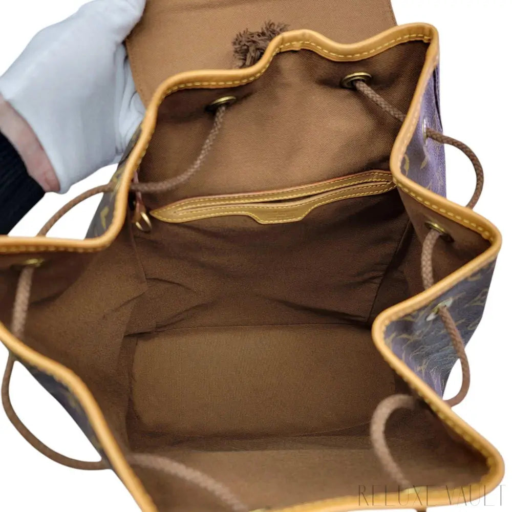 louis vuitton backpack gm 2018 Louis Vuitton Montsouris GM Backpack • Reluxe Vault