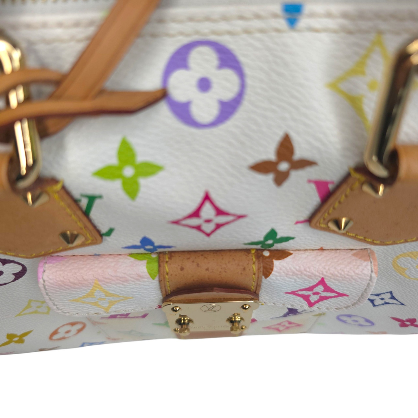 Y2K Speedy 30 Multicolor Monogram White-Louis Vuitton-Reluxe Vault