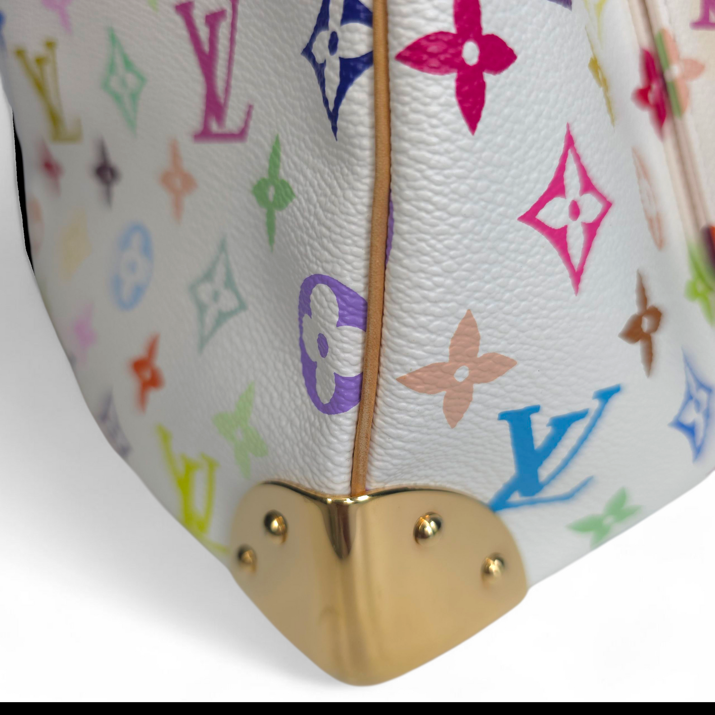 Y2K Speedy 30 Multicolor Monogram White-Louis Vuitton-Reluxe Vault