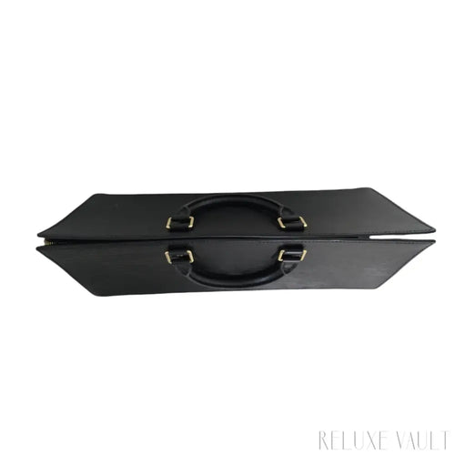Load image 1 in gallery view. Sac Triangle Epi Black