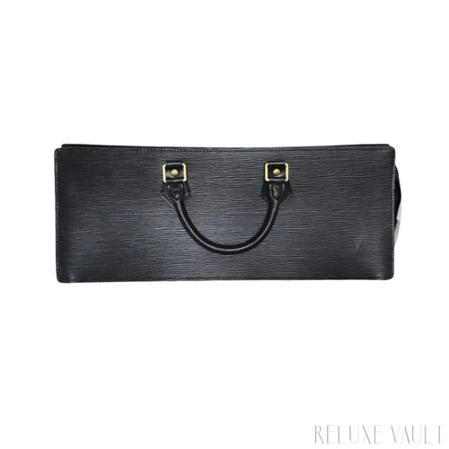 Load image 1 in gallery view. Sac Triangle Epi Black
