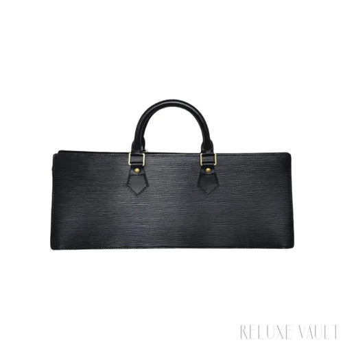 Load image 1 in gallery view. Sac Triangle Epi Black