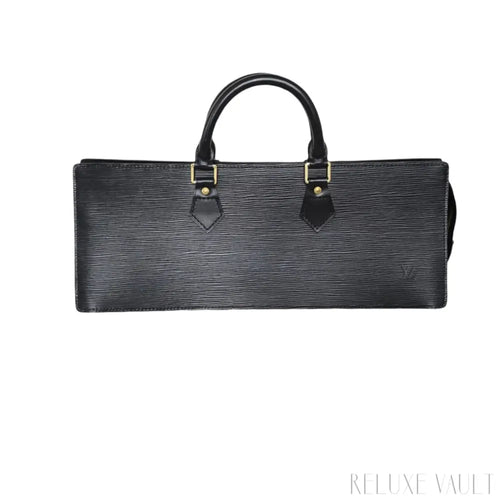 Load image 1 in gallery view. Sac Triangle Epi Black