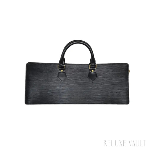 Load image 1 in gallery view. Sac Triangle Epi Black