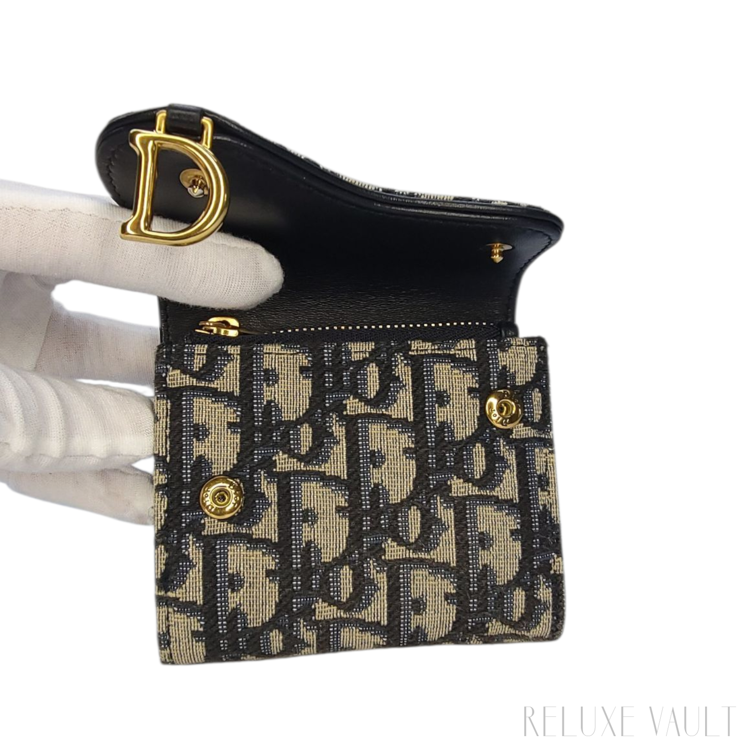 Saddle Lotus Wallet