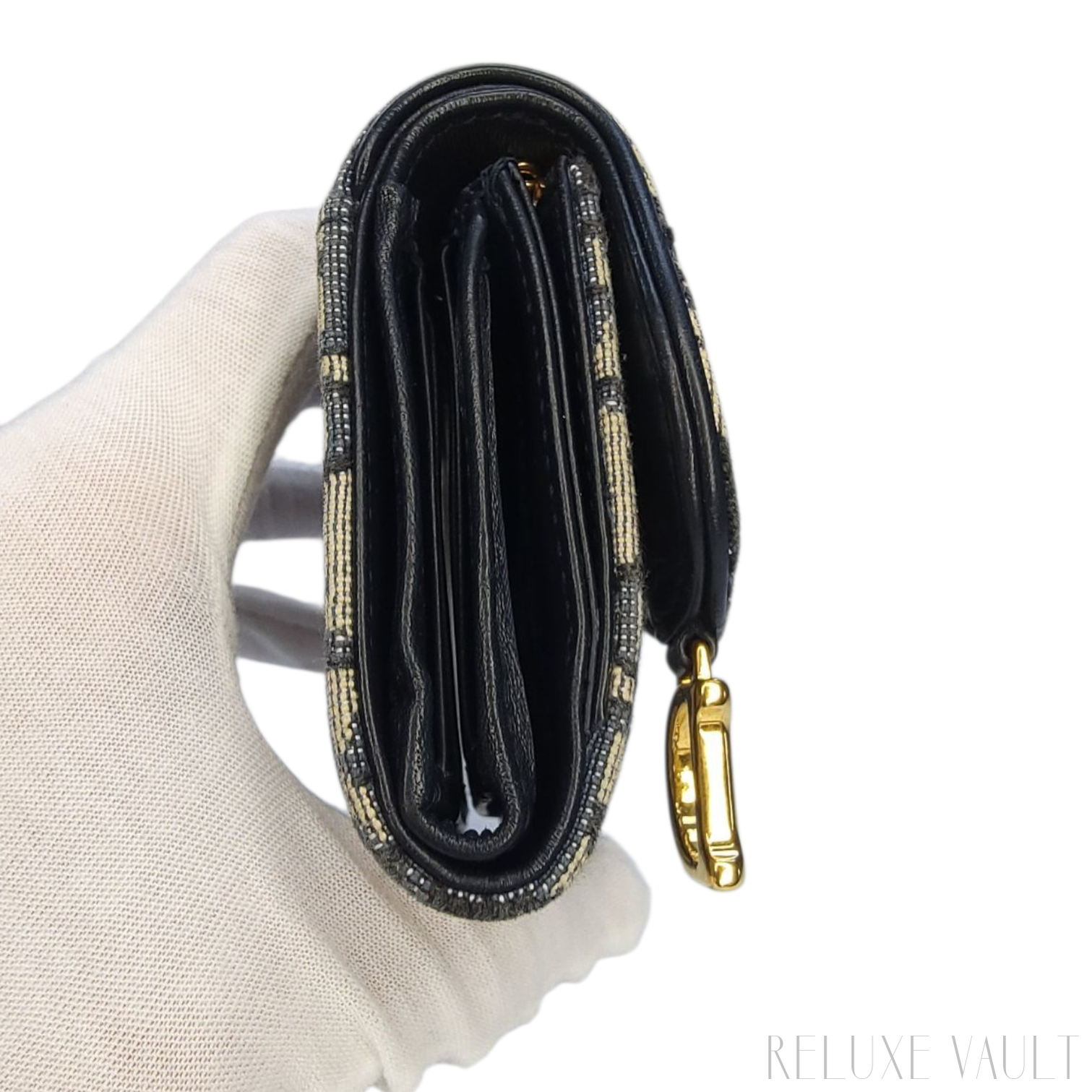 Saddle Lotus Wallet