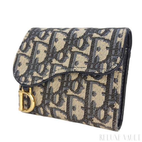 Load image 1 in gallery view. Saddle Lotus Wallet