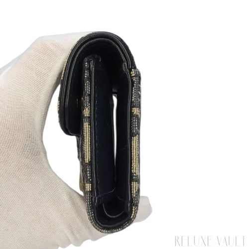 Load image 1 in gallery view. Saddle Lotus Wallet