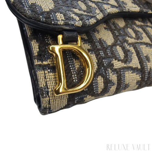 Load image 1 in gallery view. Saddle Lotus Wallet