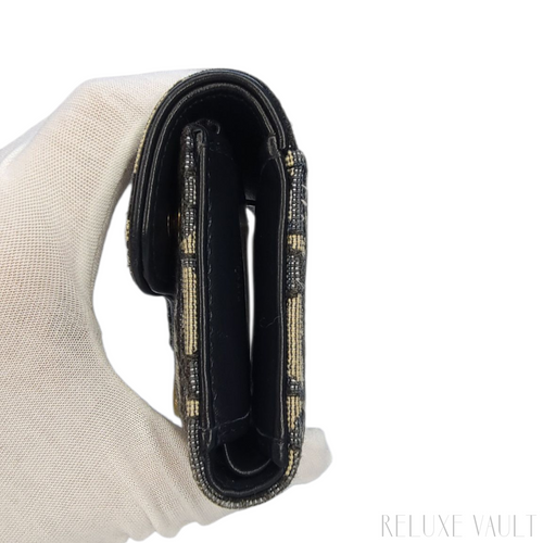 Load image 1 in gallery view. Saddle Lotus Wallet