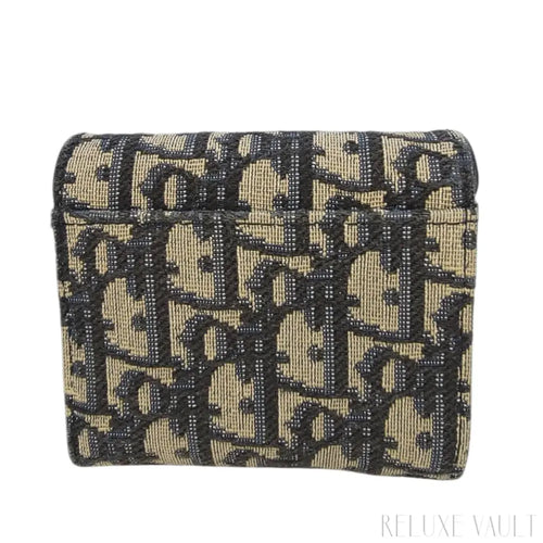 Load image 1 in gallery view. Saddle Lotus Wallet