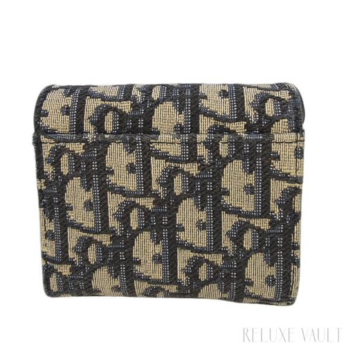 Load image 1 in gallery view. Saddle Lotus Wallet