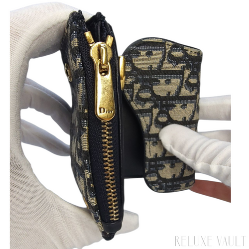 Load image 1 in gallery view. Saddle Lotus Wallet