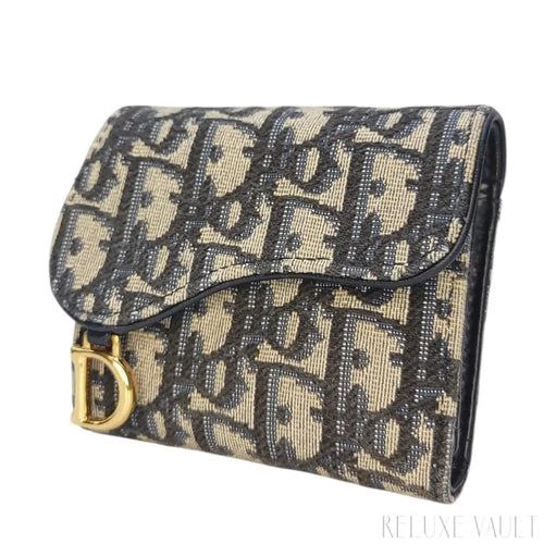 Load image 1 in gallery view. Saddle Lotus Wallet