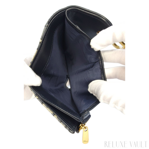 Load image 1 in gallery view. Saddle Lotus Wallet