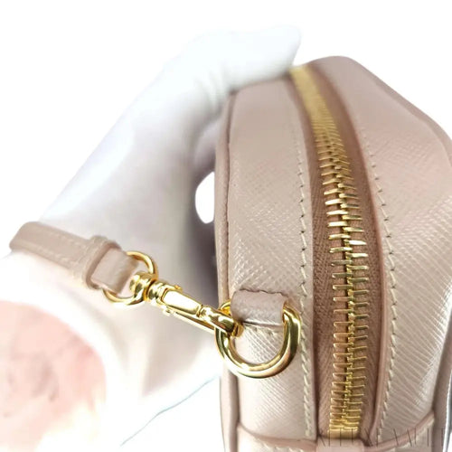 Load image 1 in gallery view. Saffiano Mini Camera Crossbody Bag