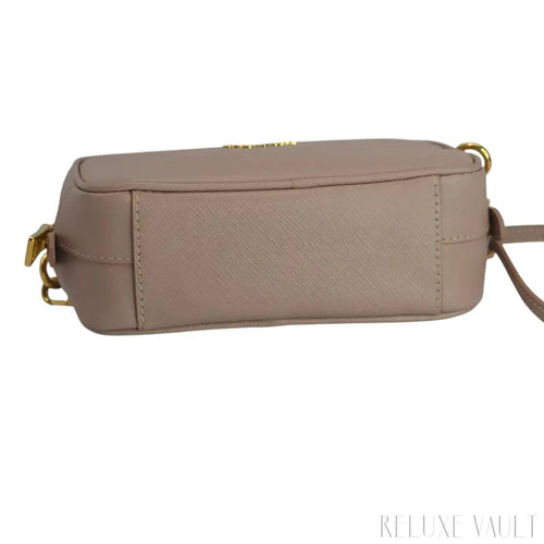 Load image 1 in gallery view. Saffiano Mini Camera Crossbody Bag