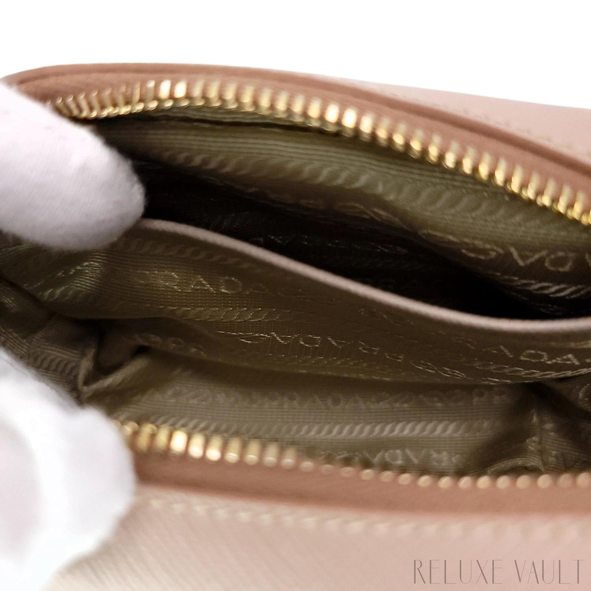 Saffiano Mini Camera Crossbody Bag