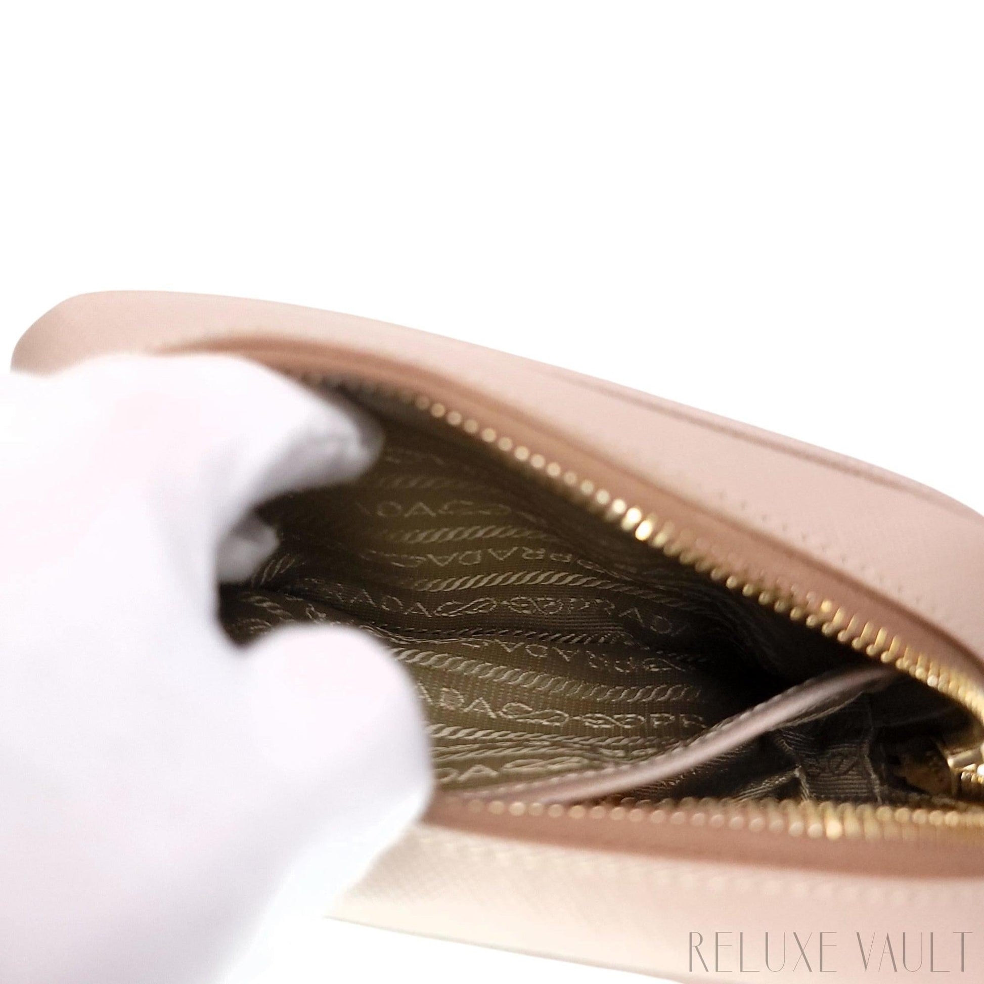 Saffiano Mini Camera Crossbody Bag