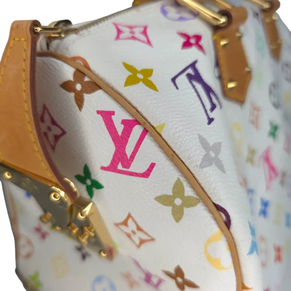 Y2K Speedy 30 Multicolor Monogram White-Louis Vuitton-Reluxe Vault