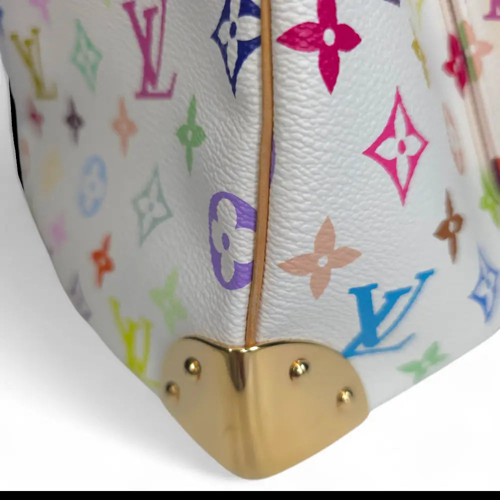 Y2K Speedy 30 Multicolor Monogram White-Louis Vuitton-Reluxe Vault