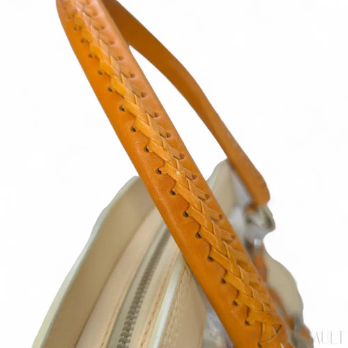 Load image 1 in gallery view. Vintage Large Diorissimo Trotter Canvas My Dior Frame Pocket handbag